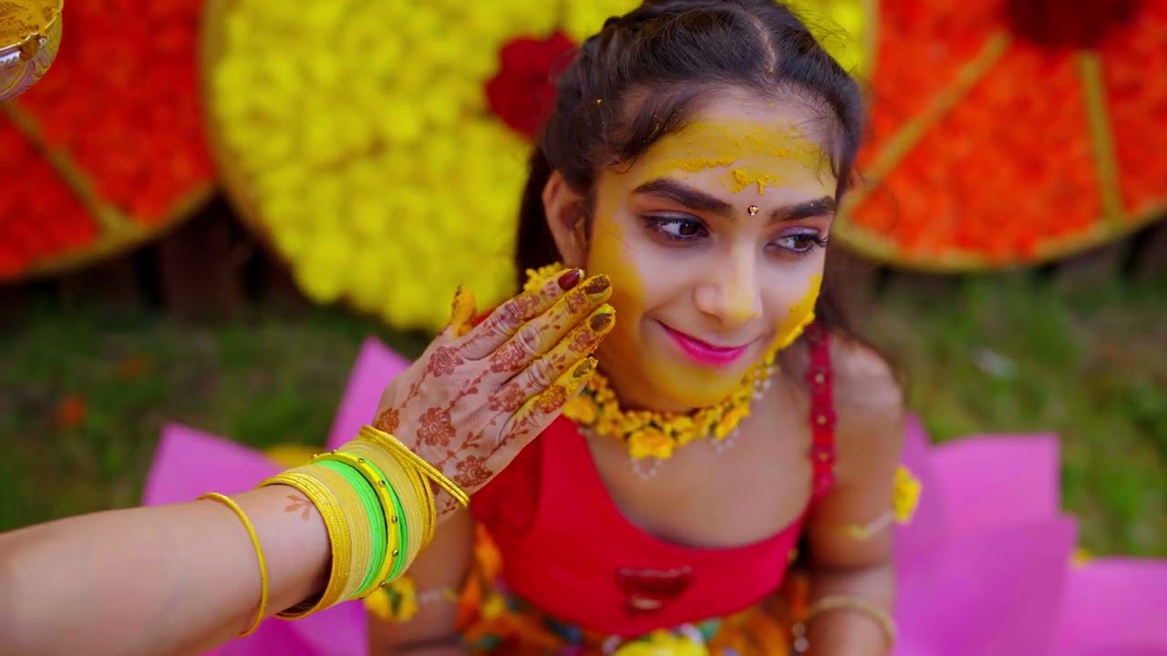 Prakhya's Haldi Ceremony