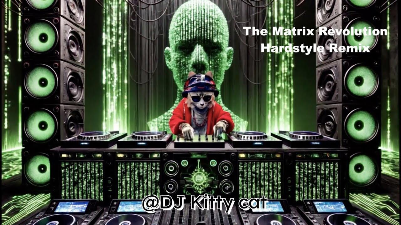 Hardstyle Music Mix -  DJ Kitty cat  - Matrix.                     #hardstyle #trance #cat