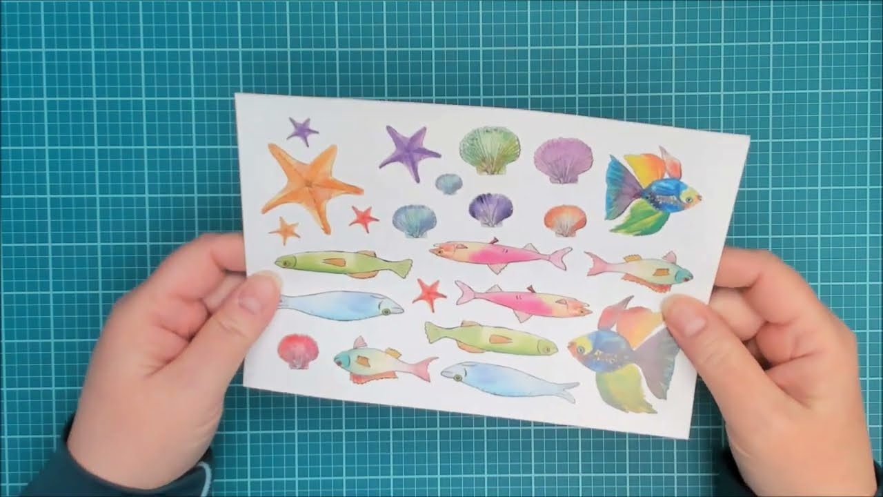 Creating a Page in My Mermaid Fairy Tall Skinny TN Style Junk Journal @BeaGrob-MixedMediaandMore