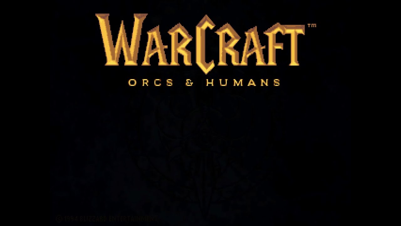 Warcraft : Orcs & Humans (PC CD-ROM) – Introduction et écran-titre (General MIDI) – 1080p