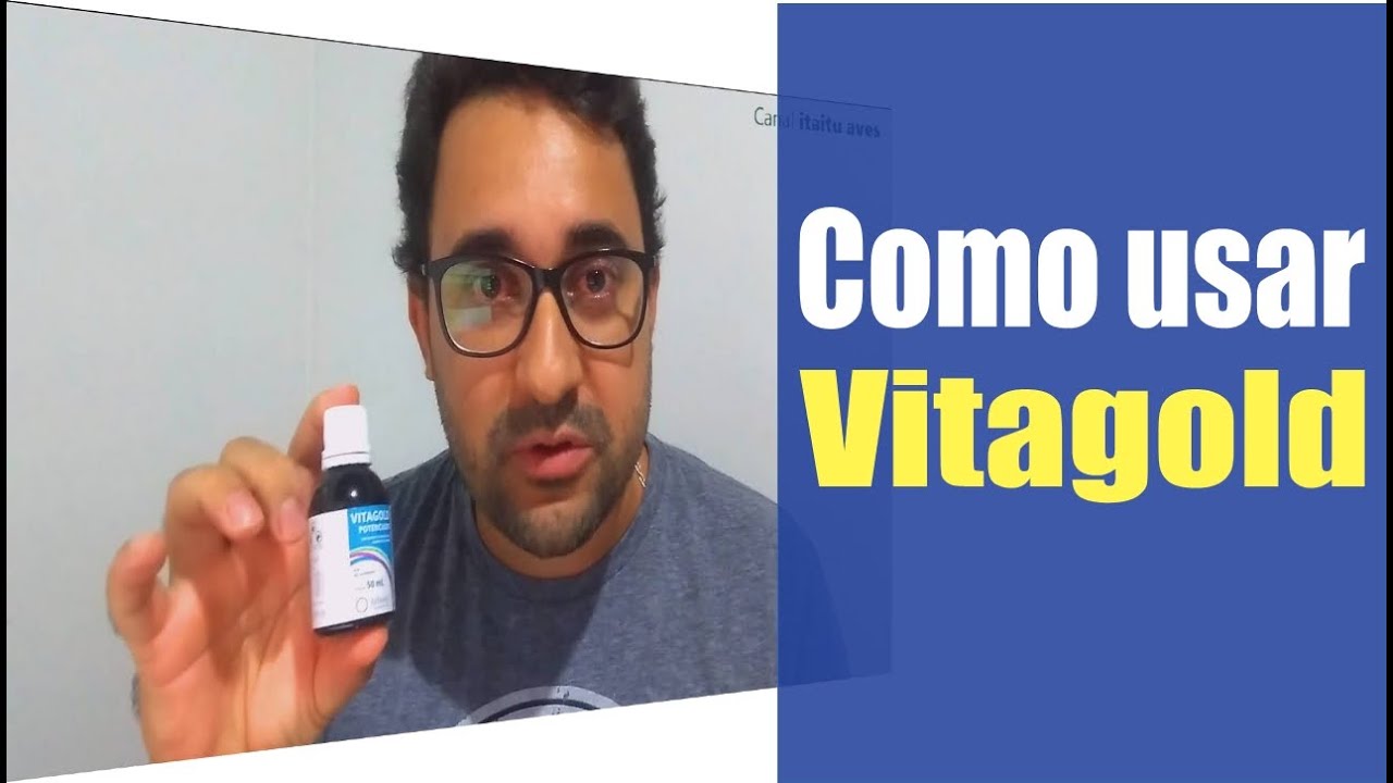 Como usar Vitagold de forma correta