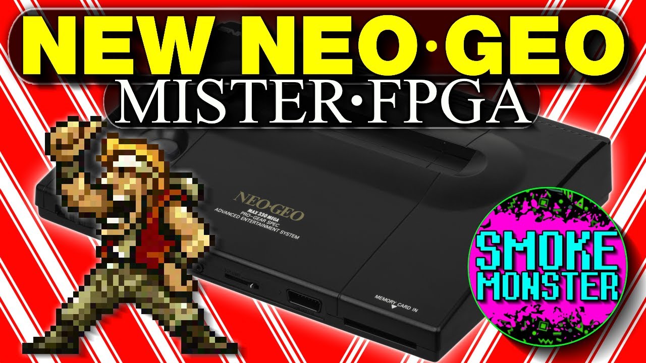 Новая консоль Neo Geo FPGA — Neo Geo AES и MVS на MiSTer! Обратный отсчёт до Нового года №1 | Smo...