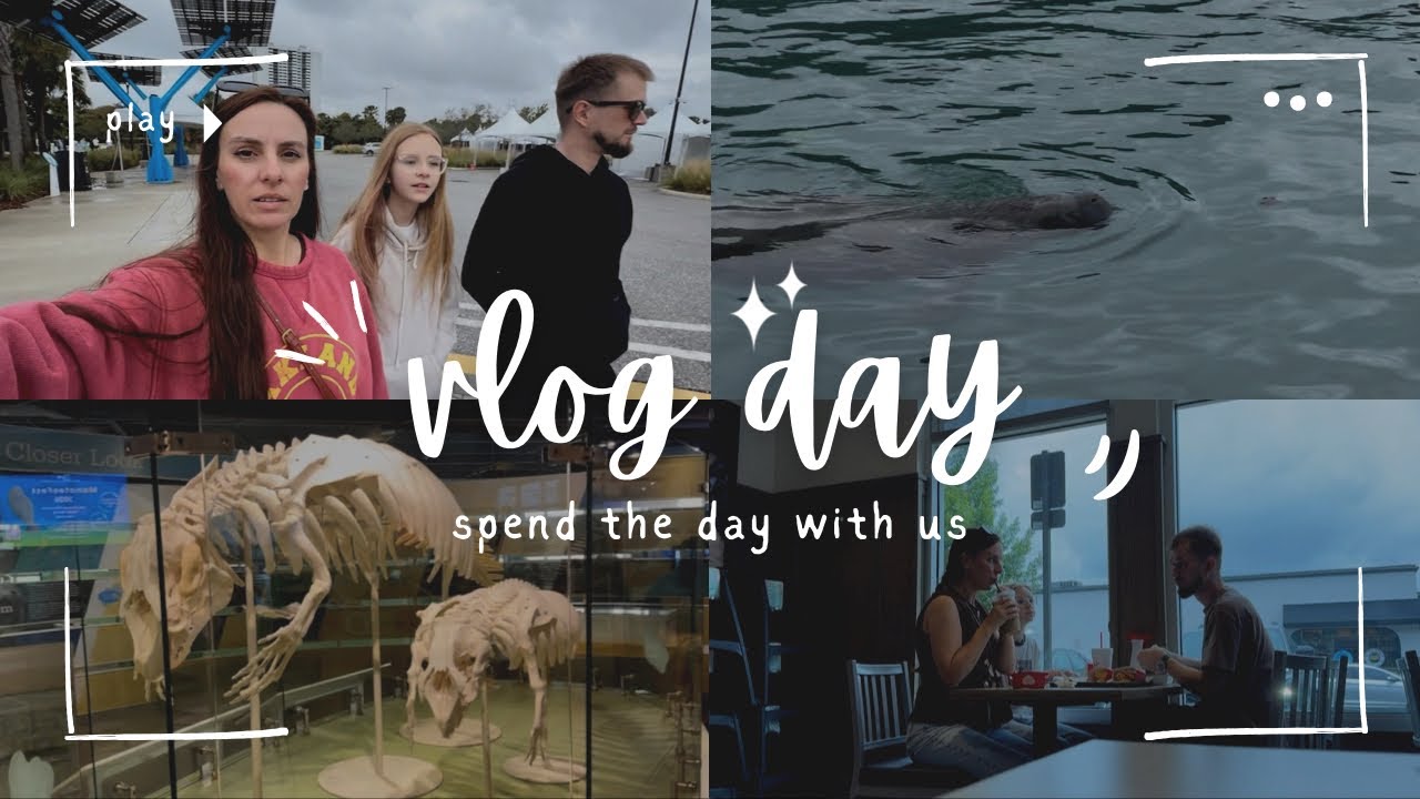 Vlog Day Manatee Lagoon Dillards Clearance, увидели ламантинов, поездка в West Palm beach