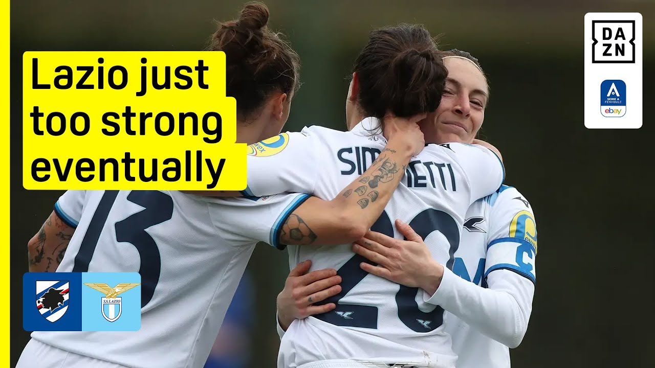HIGHLIGHTS | Sampdoria vs. Lazio (Serie A Femminile 2024-25 Relegation Pool Matchday 6)
