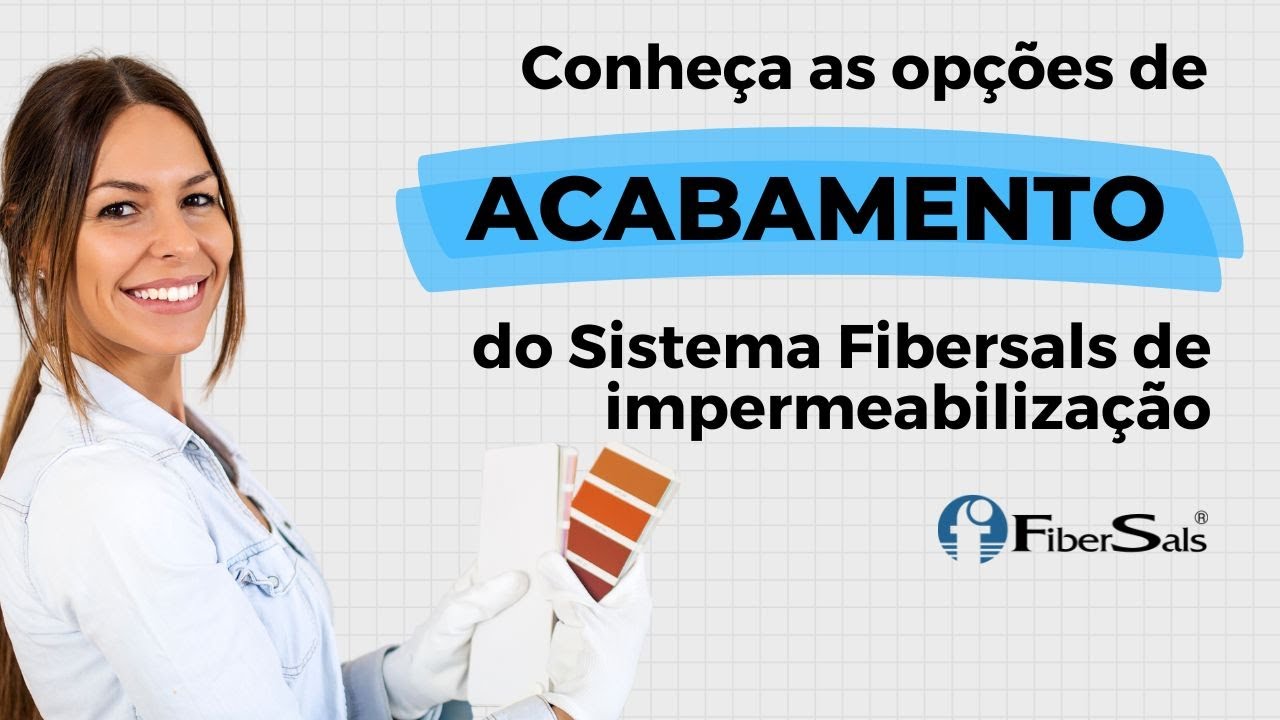 Acabamentos do Sistema Fibersals em Poliéster Flexível | Impermeabilização