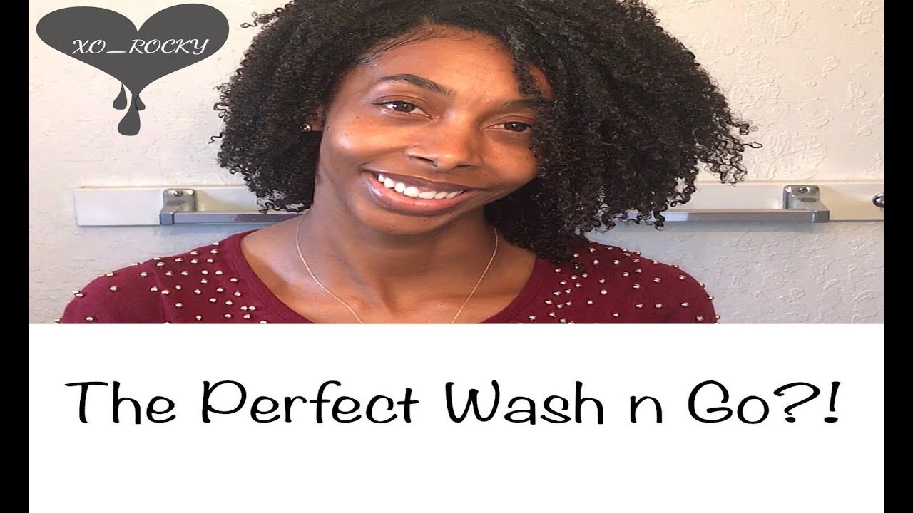 Wash n Go Natural Hair | Eco Styler Gel on Natural Hair