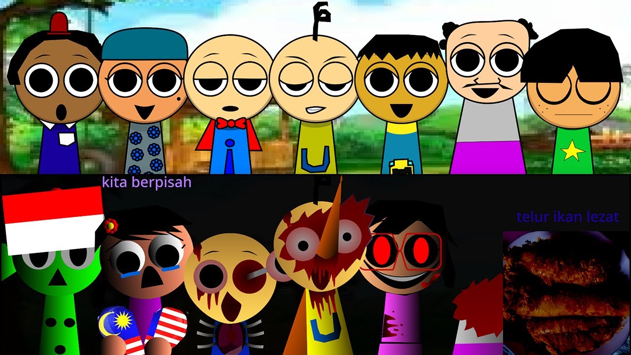 APA ADA SPRUNKI UPIN IPIN COMEL BANGET TAPI KOK SEREM....