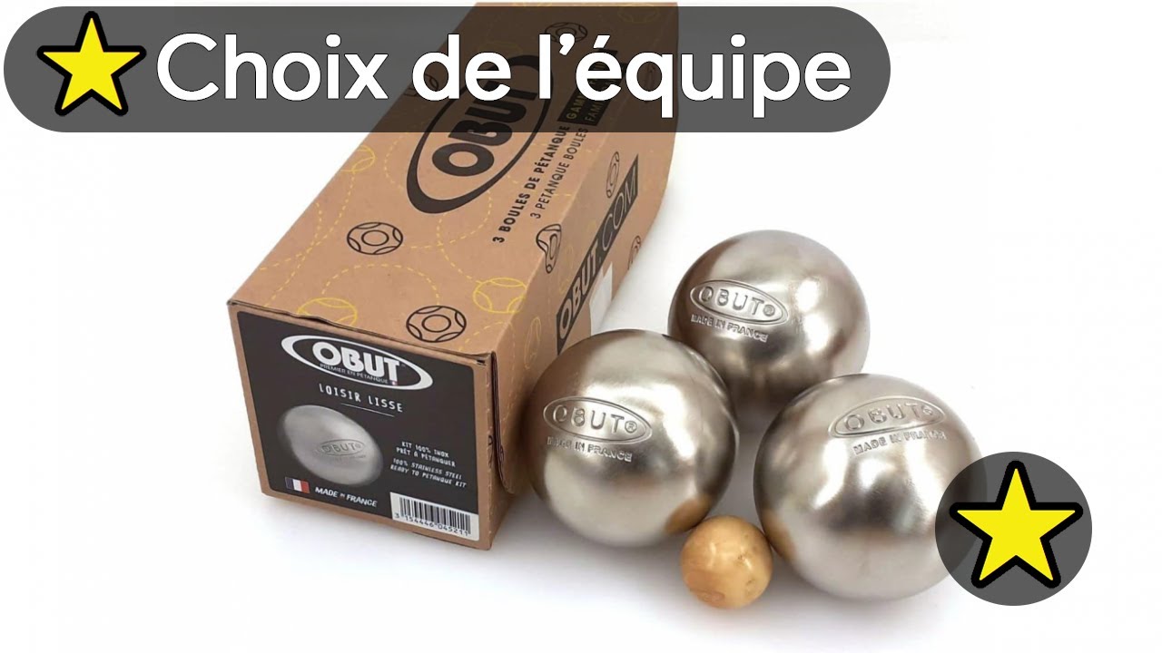 🏆 TOP 3 MEILLEUR BOULE DE PETANQUE OBUT 2025