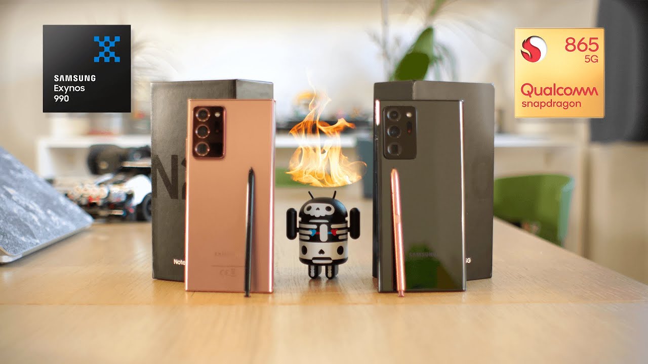 EXYNOS vs SNAPDRAGON: performance, batteria, fotocamera, ricezione | NOTE 20 ULTRA