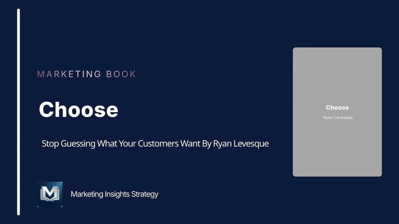 Choose By Ryan Levesque