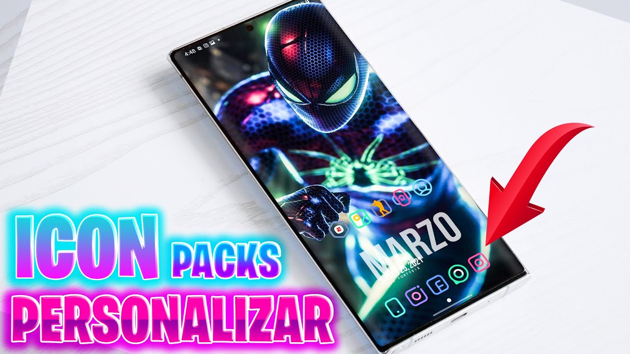 Los Mejores PACK DE ICONOS * PERSONALIZACION ANDROID