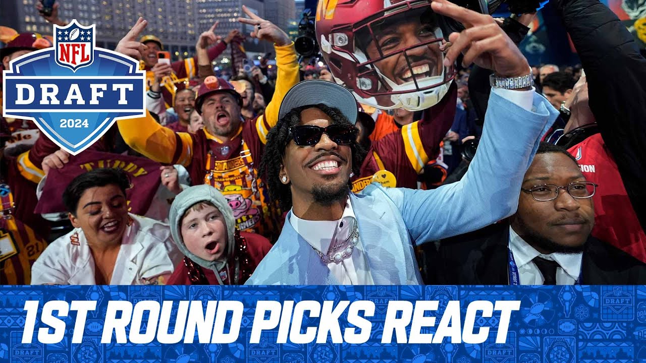 First Round Picks React to Being Drafted | 2024 NFL Draft