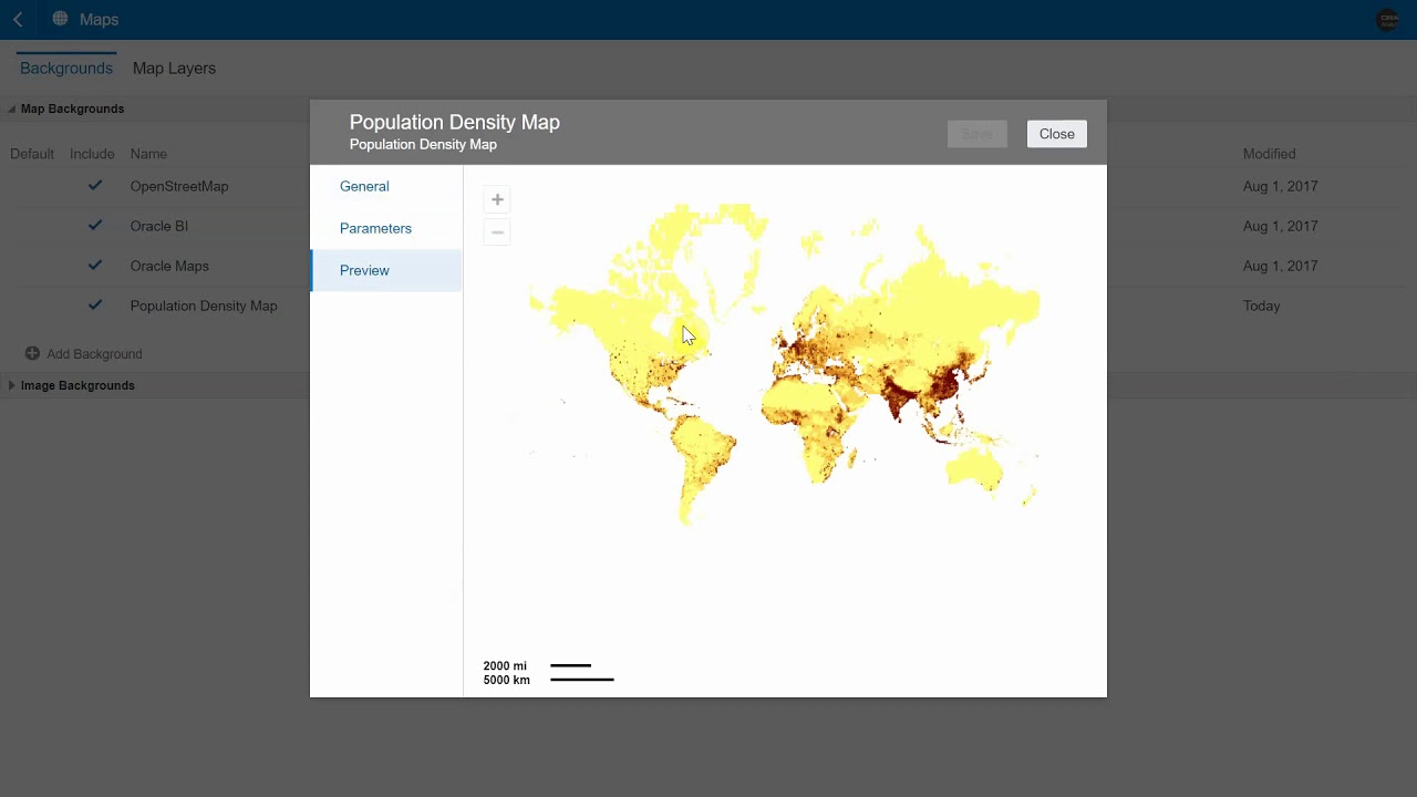Integrating WMS Maps (Web Map Service)