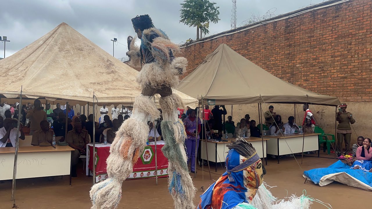 Welcome To Blantyre, Chichiri Prison - Prisoners Showcasing African Nyau, Gule Wamkulu Malawi Dances