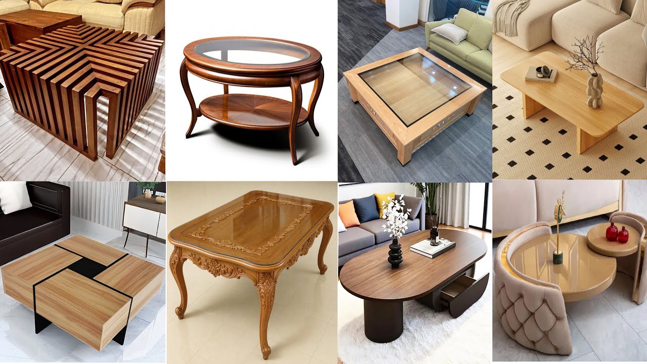 Best coffee table design | Mid century modern coffee table | Sofa center table | Wood tea table
