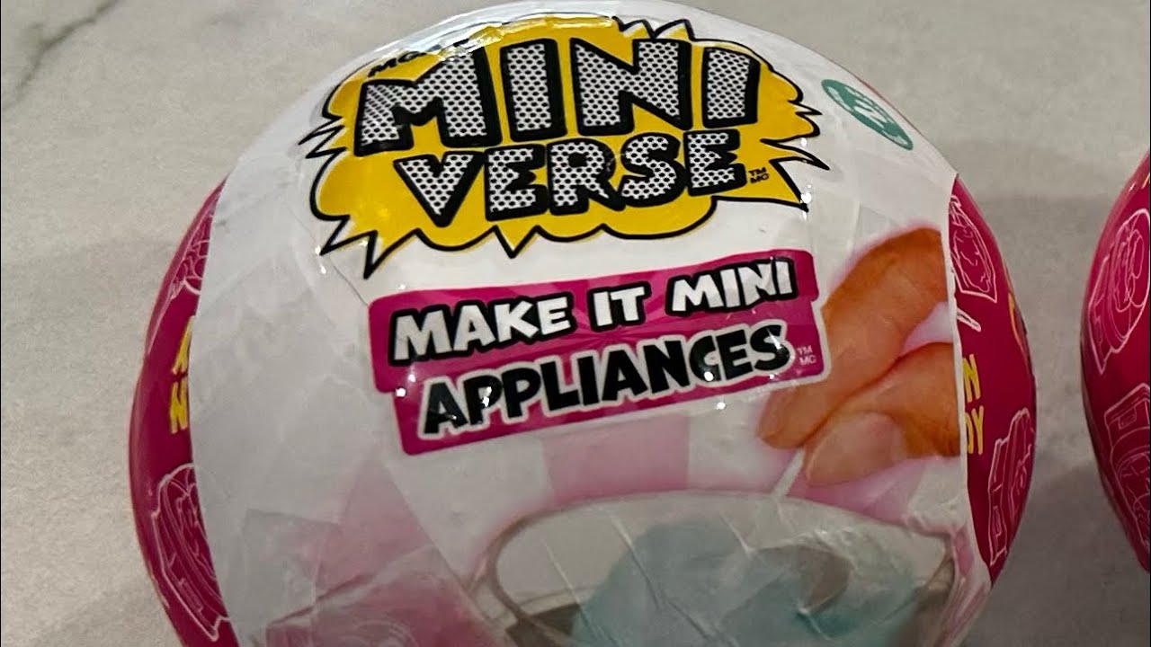 Mini Verse Make it Mini Appliances!!