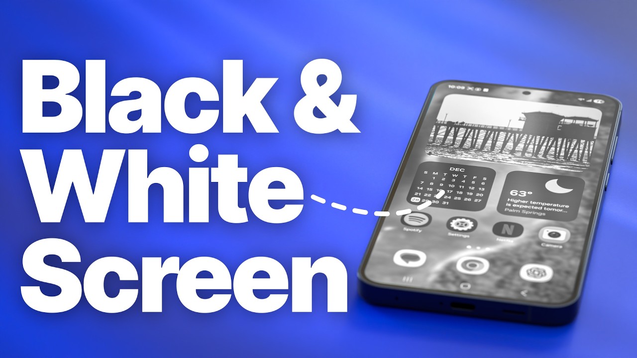 How to Make Your Android Phone Black and White (Grayscale Mode)