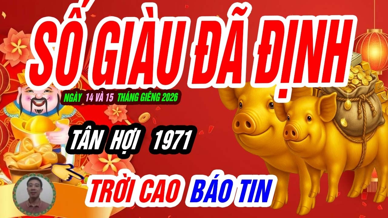 🐖 Lộc Trời Âm Thầm! TÂN HỢI 1971 đúng 48 giờ tới tài vận chạm đỉnh