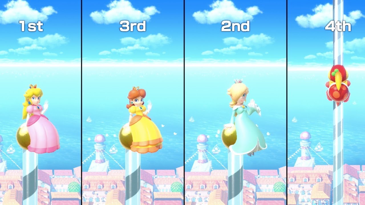 Super Mario Party - All Skill Minigames (Peach Gameplay) | MarioGamers