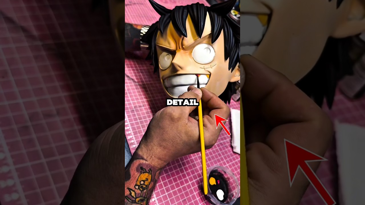 He Built Luffy One Piece at a Time