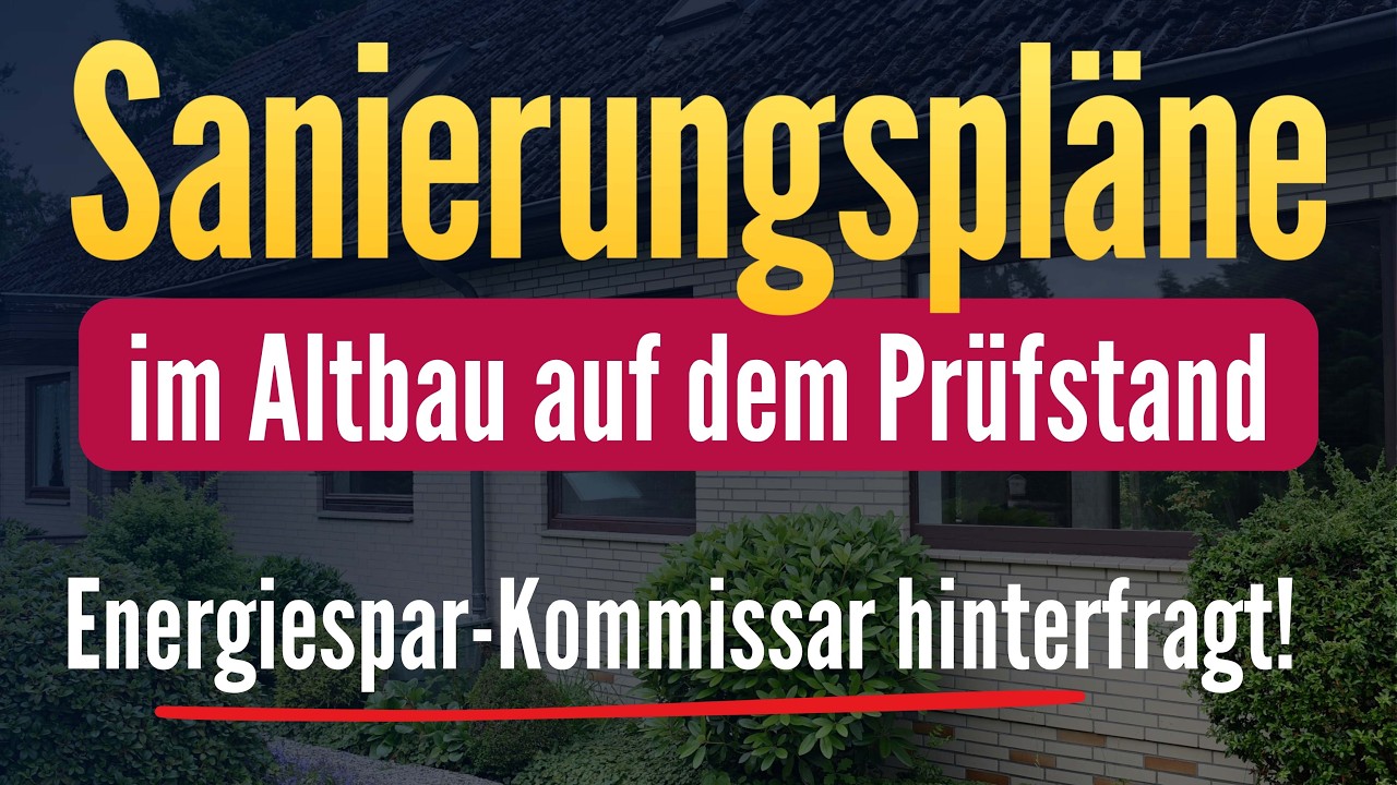 Energieberatung im Altbau: Energieberater findet Sparpotenziale, die wir übersehen hätten!
