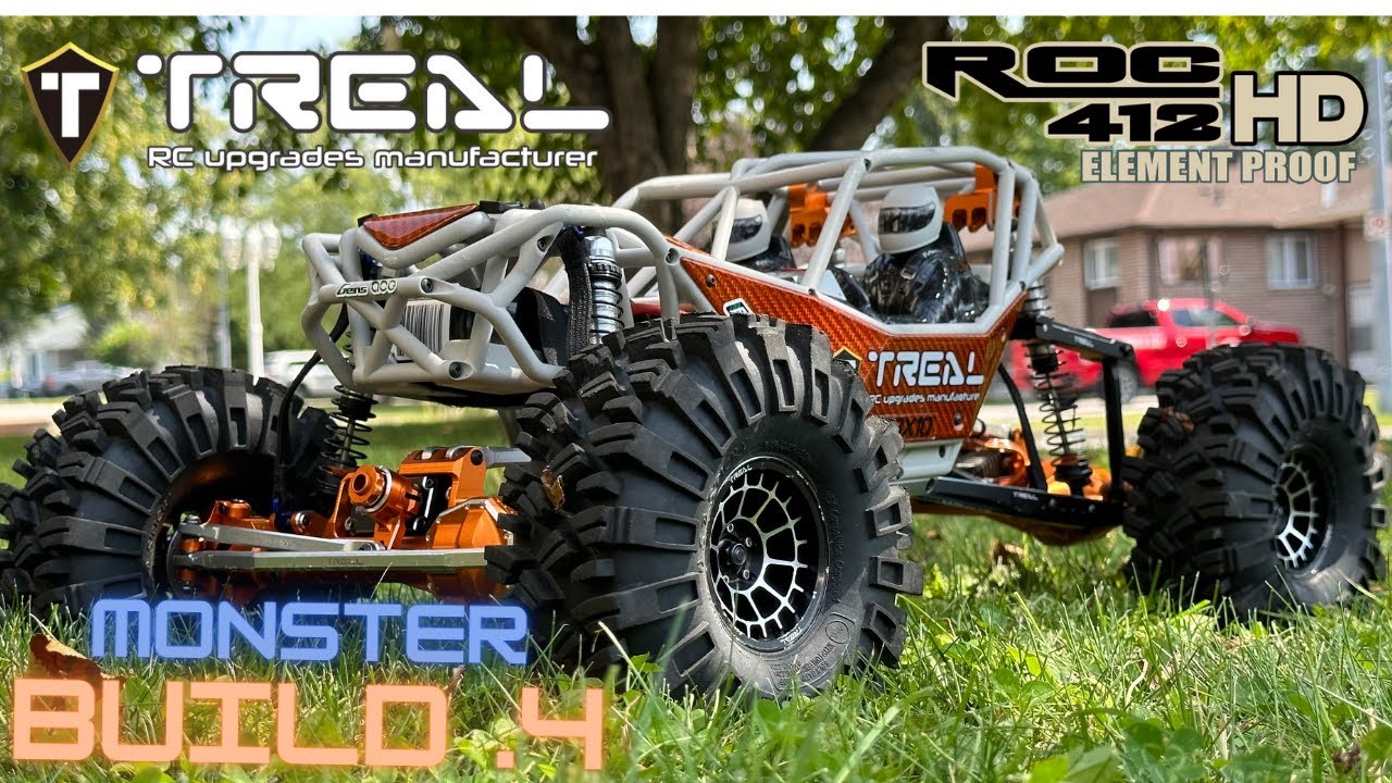 Axial Monster Ryft Upgrade EP .4 - Tekin Roc412 HD 1800kv Installed & Ran