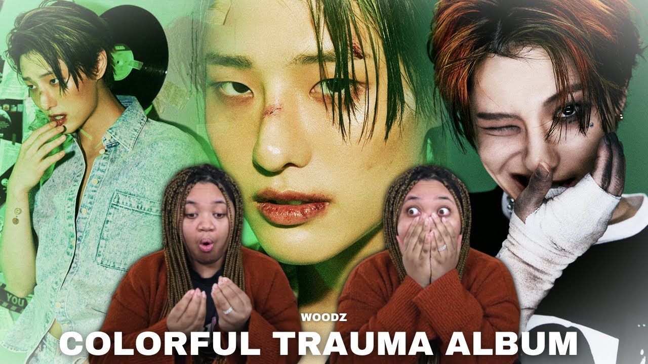 I AM IN SHOCK OMG | WOODZ - Colorful Trauma Album Review | Reaction