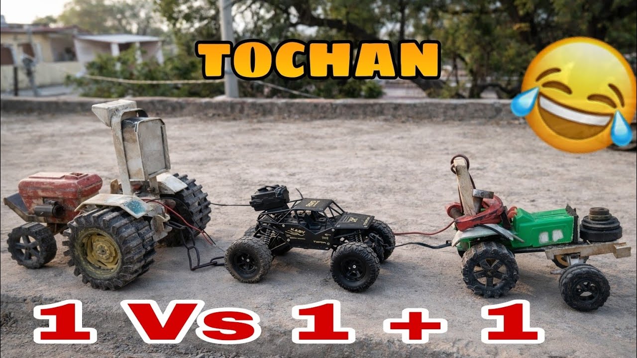TOCHAN Challenge 🔥 RC Car vs Desi Tractor | Kaun Jeetega? 😱 