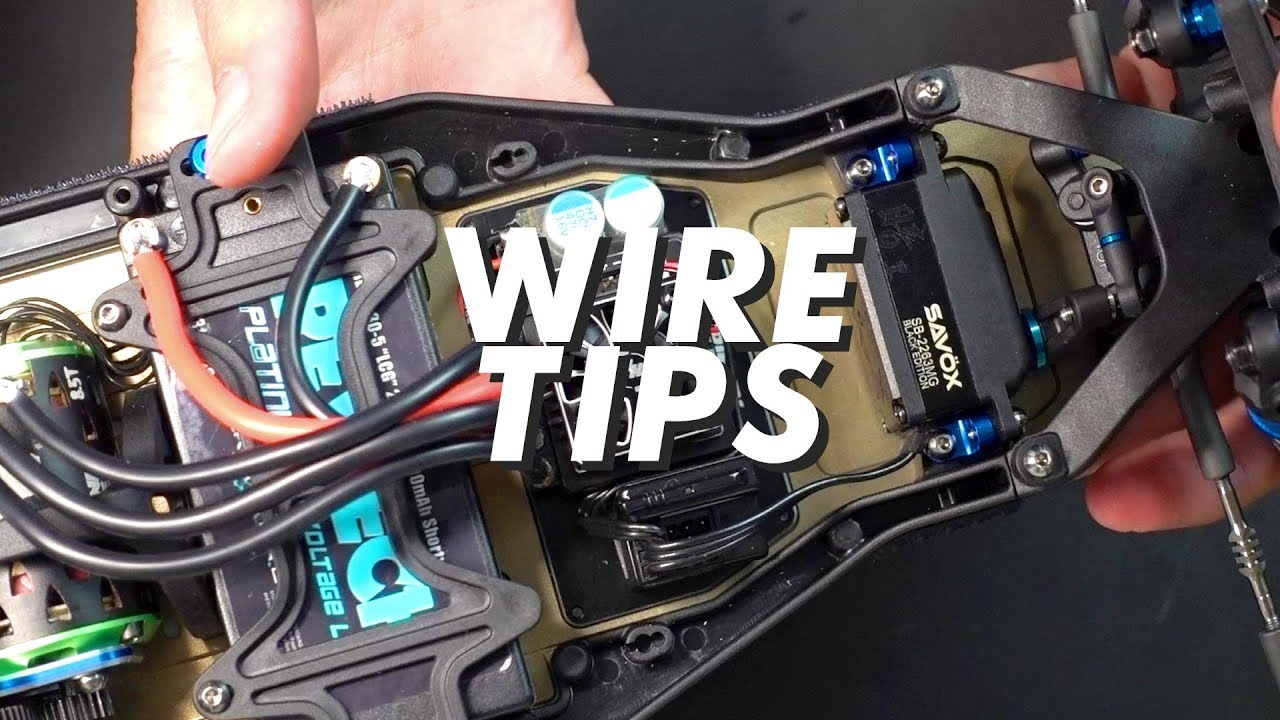 HOW TO SHORTEN WIRES || Servo wires, ESC Wires
