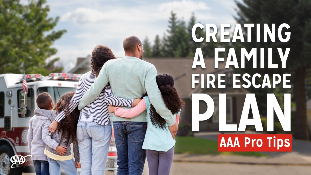 How to Create a Family Fire Escape Plan | Home Safety Tips
