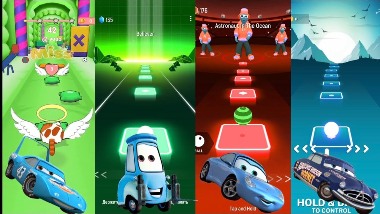 Super Speed McQueen – Tiles Hop Extreme Run Lightning McQueen Turbo Speed – Tiles Hop Gameplay