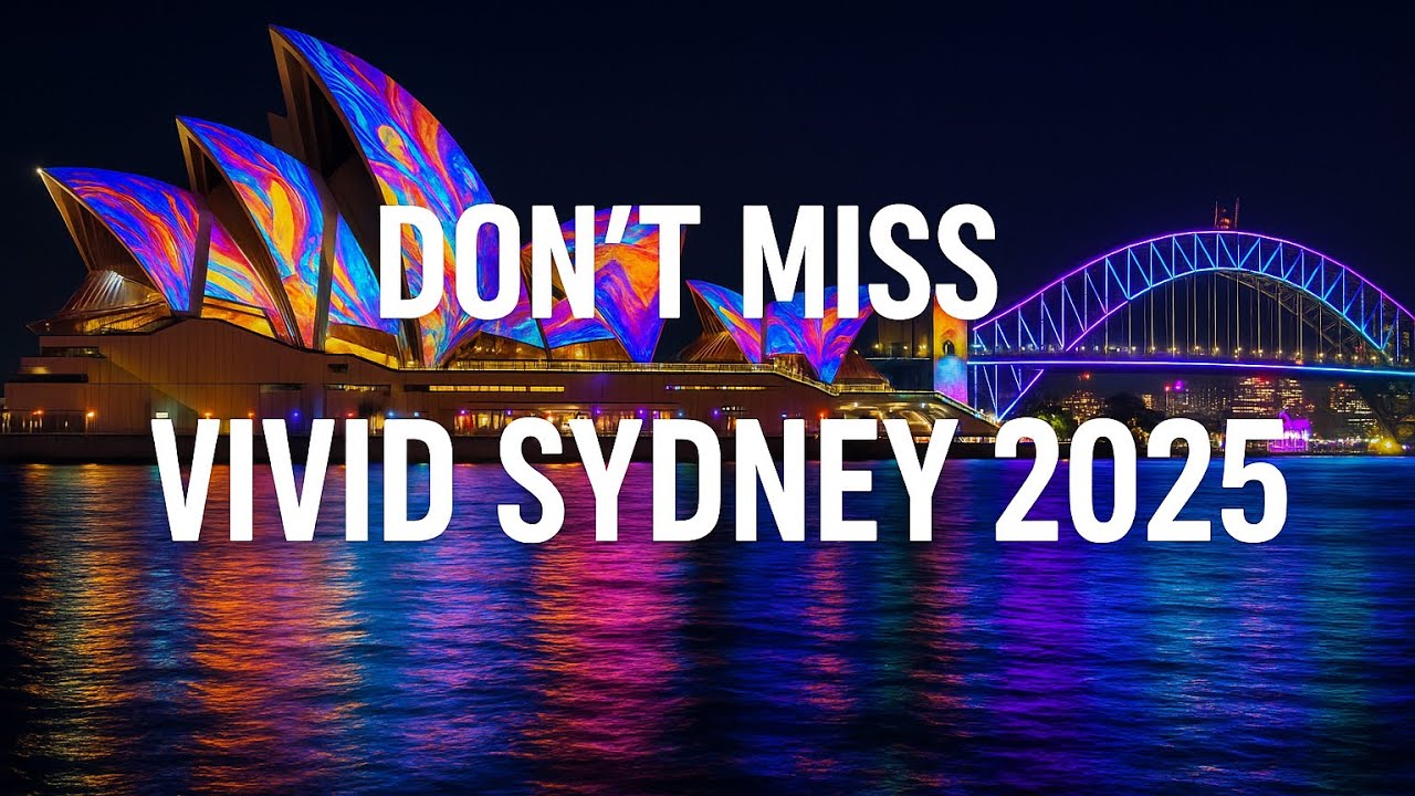 Exploring Vivid Sydney 2025 | Darling Harbour to The Rocks ⚡️🌃