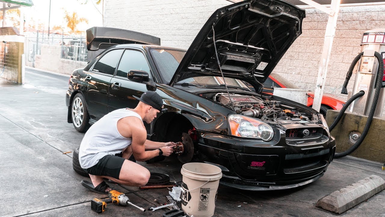Fixing My Subaru STi In The Ghetto