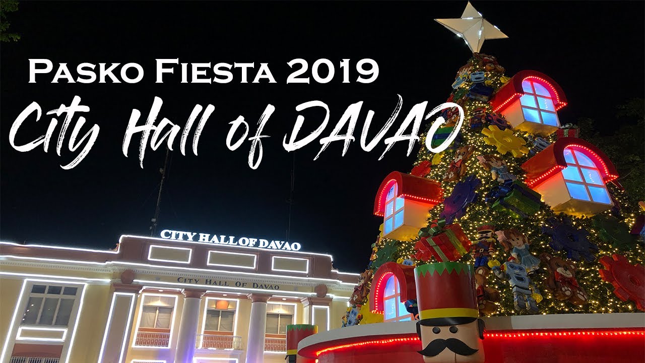 Christmas Festival 3D Lights Show 2019 City Hall OF DAVAO CITY