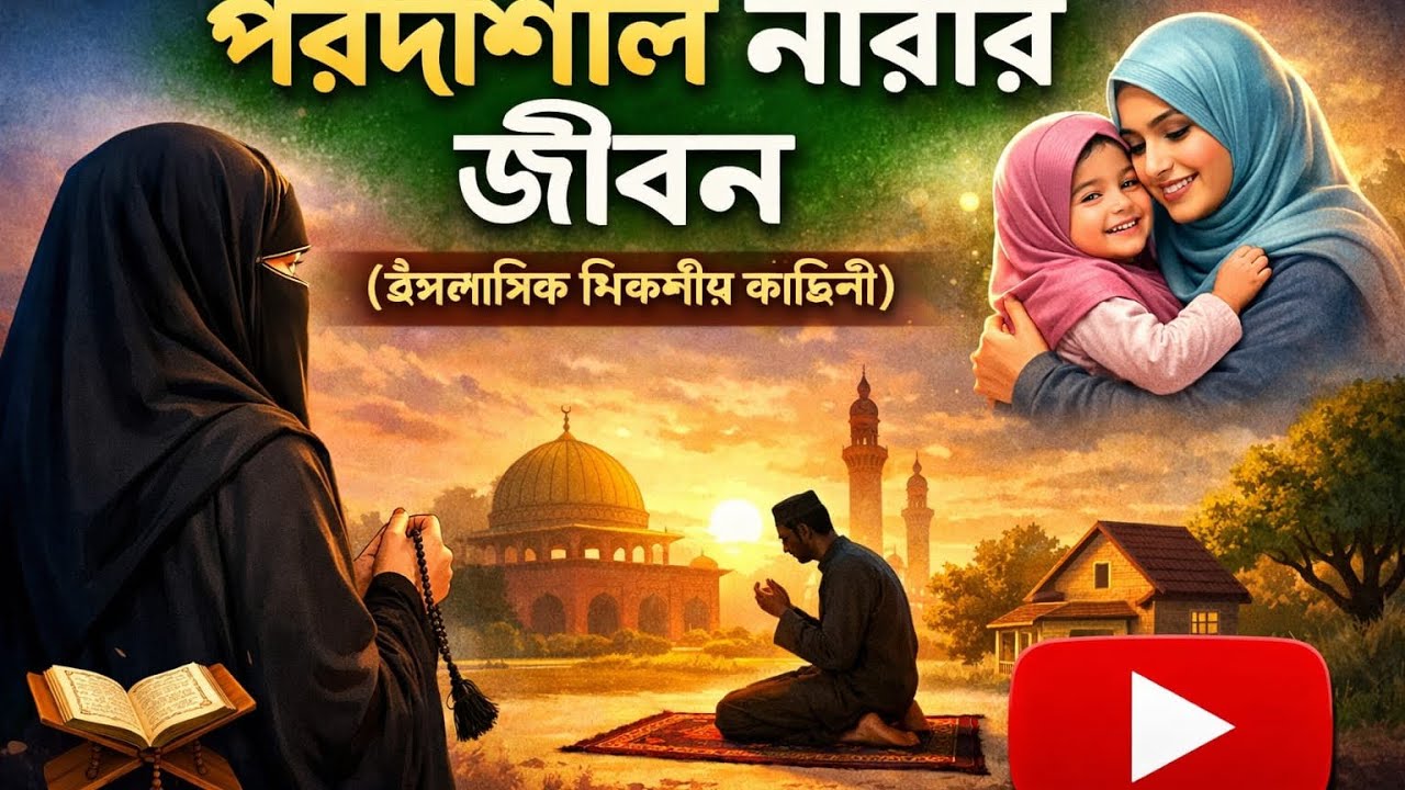 পরদাশীল নারীর জীবন (ইসলামিক শিক্ষণীয় কাহিনী#IslamicStory#BanglaIslamicVideo#IslamicMotivationBangla