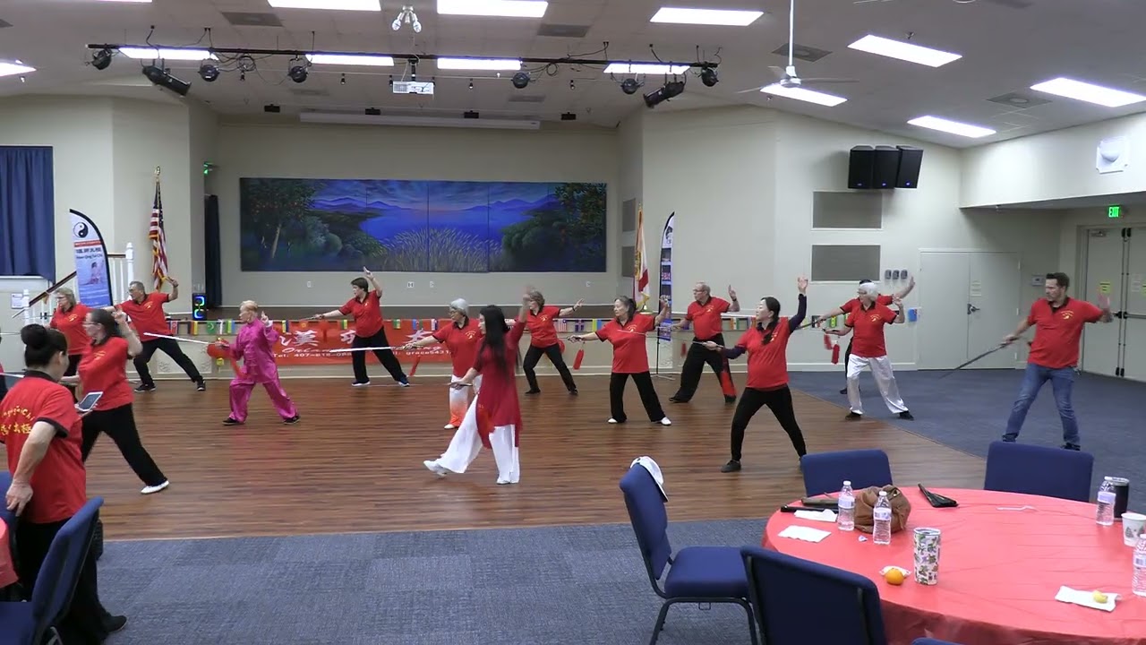 Tai Chi Sword (Yang Style 32 Form) at the Hanqing Tai Chi 2026 Lunar New Year Celebration 8 Feb 2026