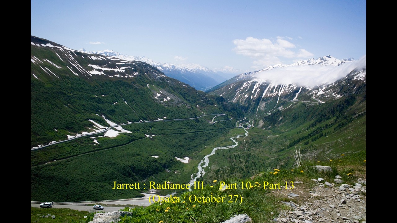 Jarrett : Radiance III - Part 10 ~ Part 13