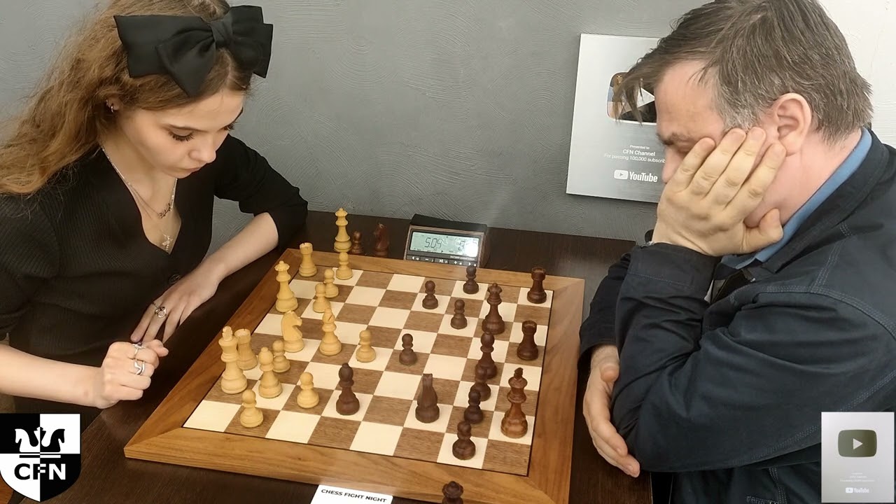 M. Arzhanova (1498) vs A. Kudryavtsev (1745). Chess Fight Night. CFN. Rapid