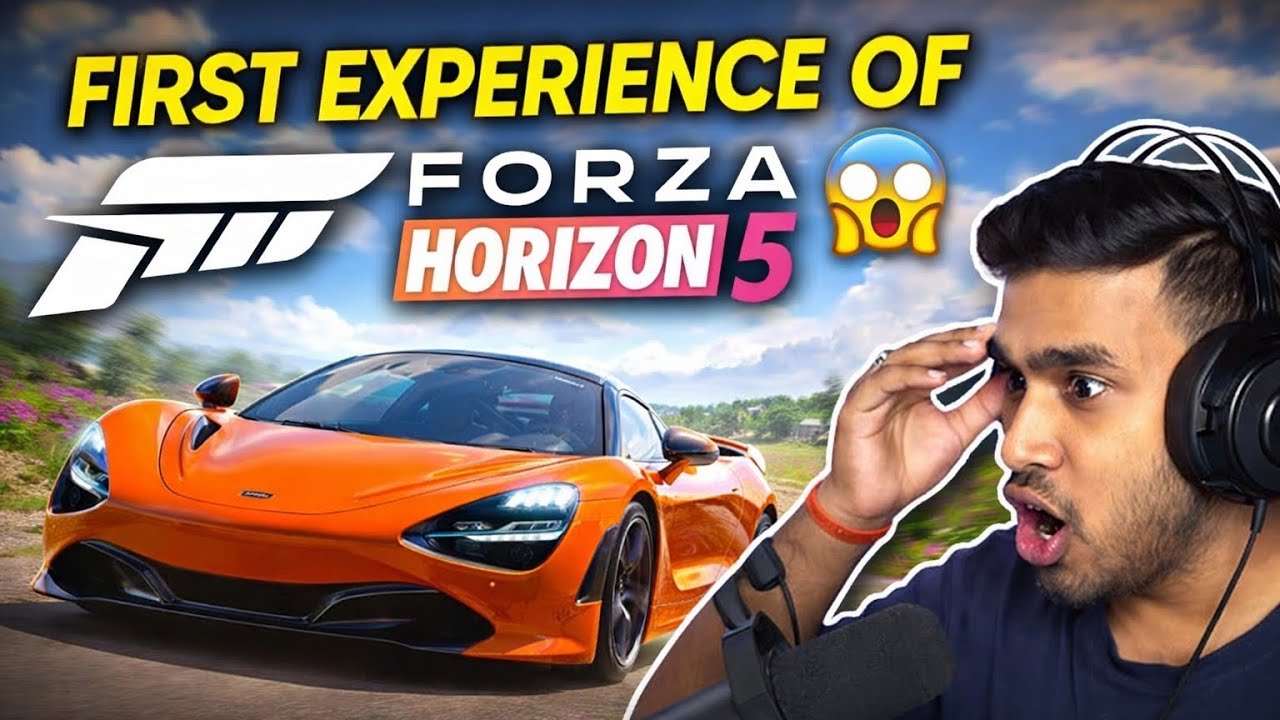 My First Experience Of Forza Horizon 5 😱