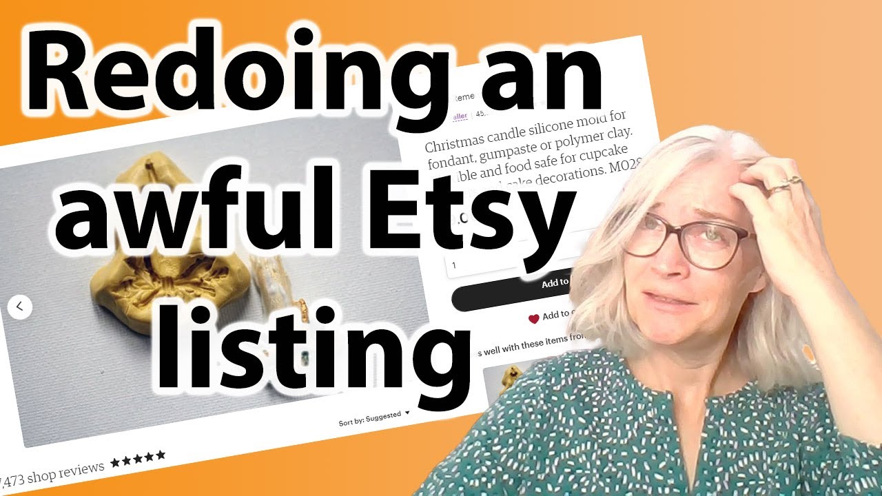 Reworking an Etsy listing that needed some help! Full walkthrough.