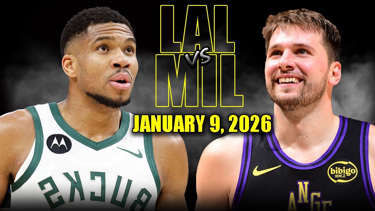 Los Angeles Lakers vs Milwaukee Bucks Full Game Highlights &ndash; January 9, 2026 | NBA Season