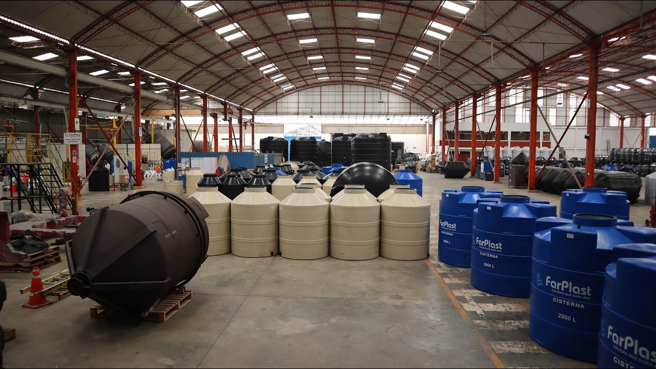 Farplast presenta su nuevo tanque cisterna industrial de 16,000 L