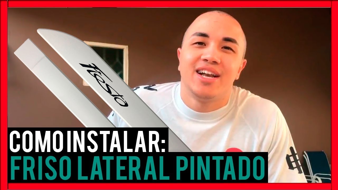 Como instalar Friso Lateral Pintado Personalizado do New Fiesta - NAGAMI ACESSÓRIOS - DIY