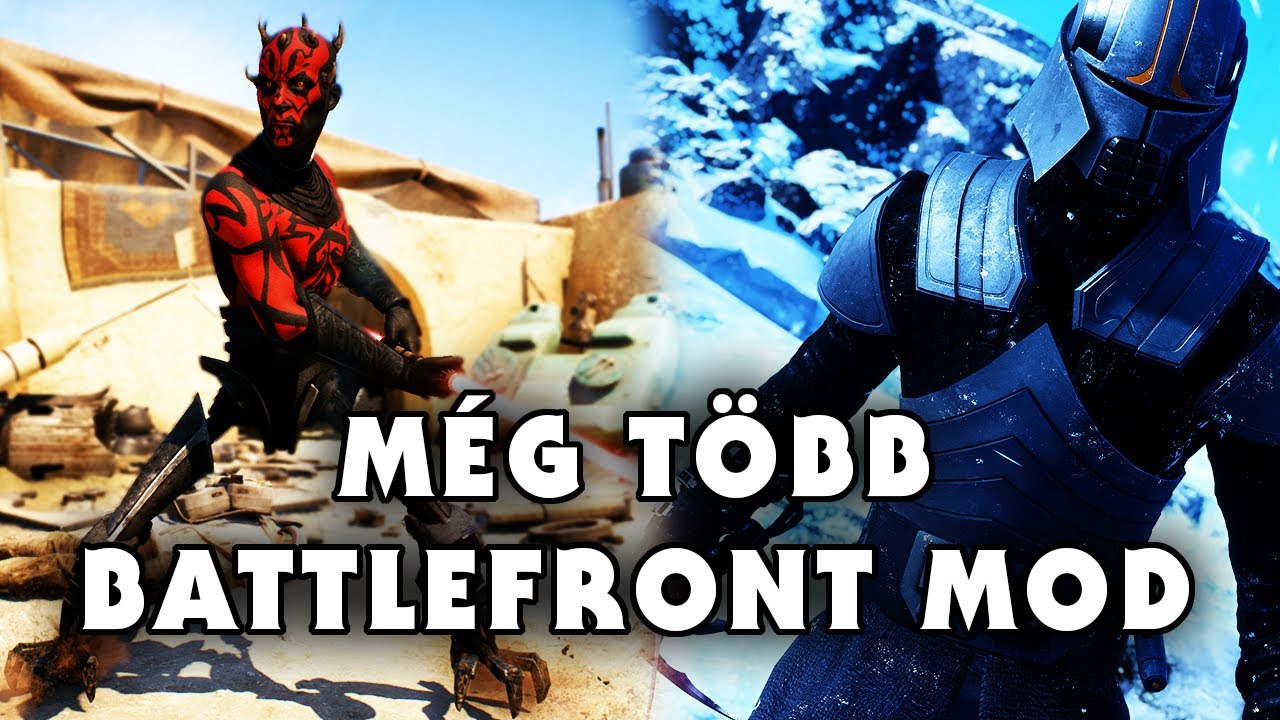 Még több Battlefront 2 (2017) mod!