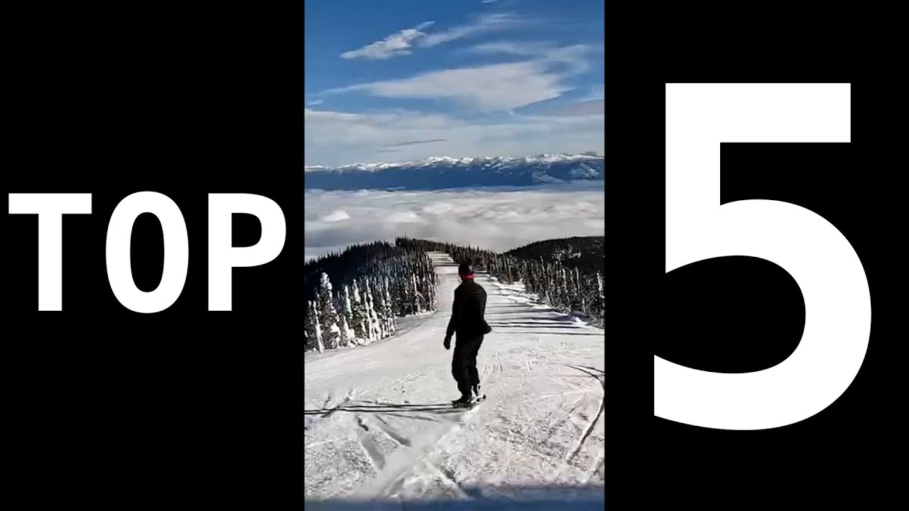 Top 5 Snowboard Resorts of 2022