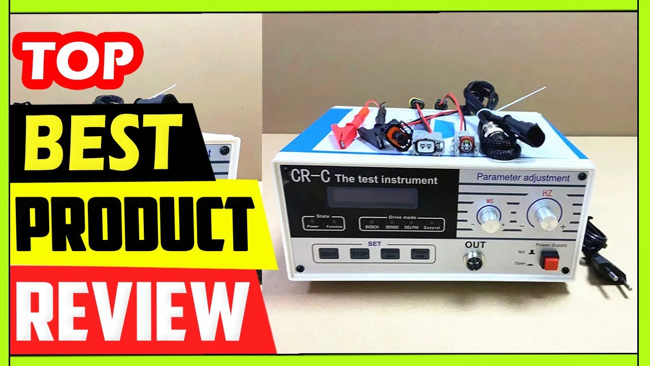 Best Good Quality! CR-C Common Rail Injector Tester Review