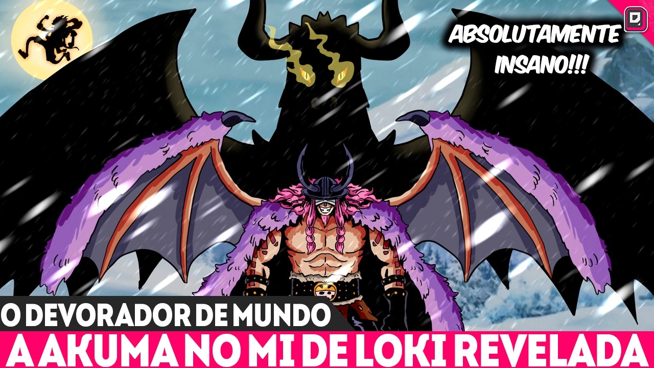 A FRUTA REVELADA! LOKI CONFIRMARDO O SER MAIS FORTE DE ONE PIECE - ONE PIECE 1174