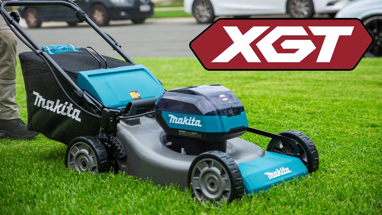 НОВЫЕ газонокосилки Makita XGT 40V Max (LM001G и LM002G)