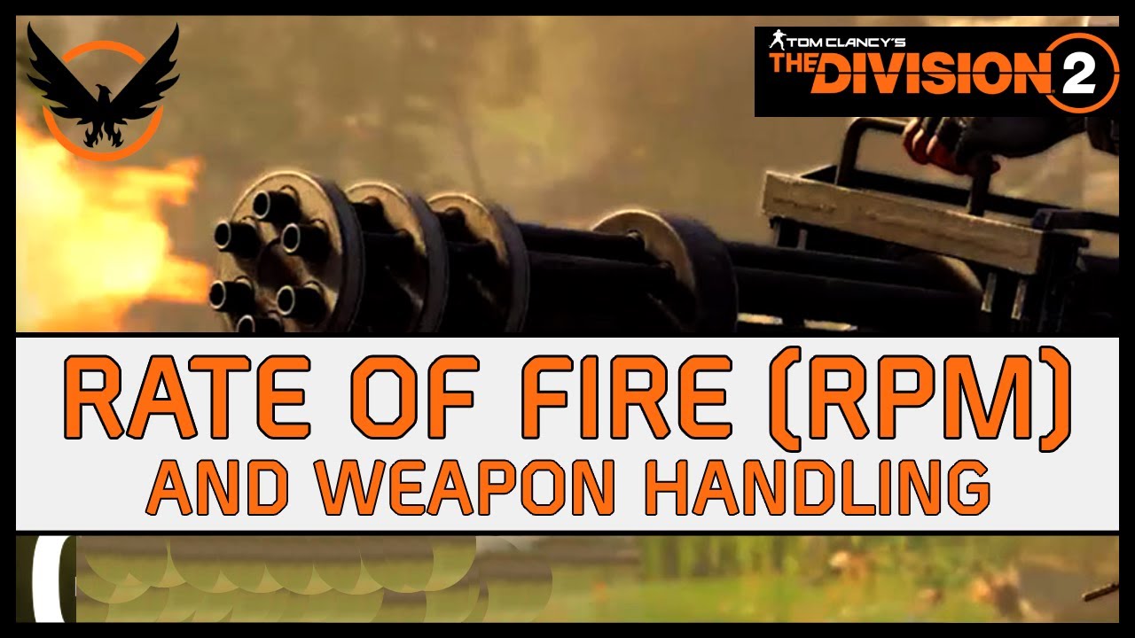 The Division 2 - Rate of Fire & Weapon Handling (PC vs Console)