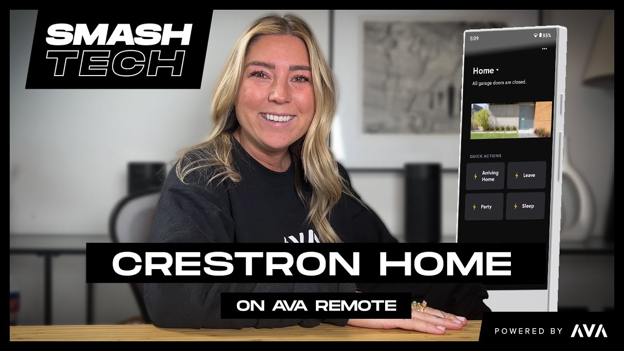 Crestron Home on AVA Remote